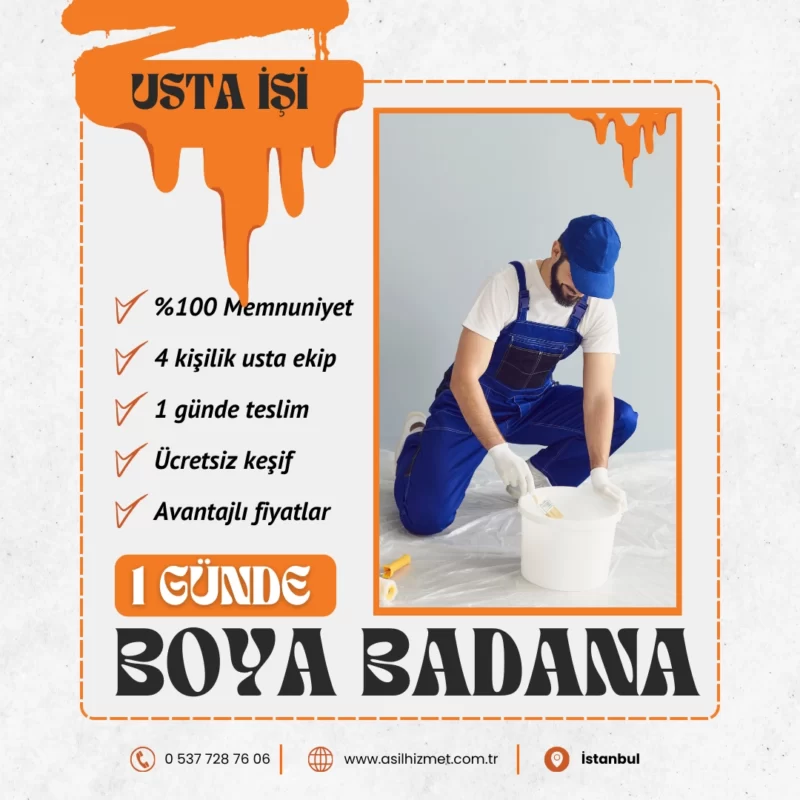 Ataşehir Boyacı Ustası